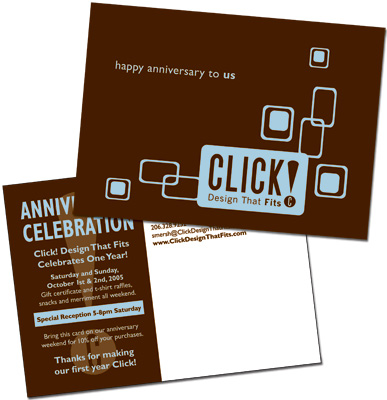 Click! Anniversary Postcard